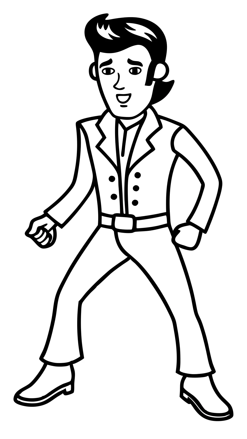 elvis coloring pages